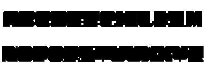 PaperCut-Regular Font LOWERCASE