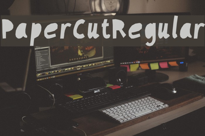 PaperCutRegular Example 1