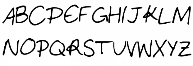 PaperGirl Schriftart Groß