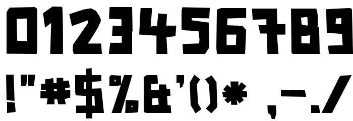 PaperJohnnyEineinhalb-Regular Font OTHER CHARS