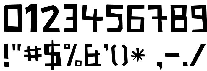 PaperJohnnyEinhalb-Regular Font OTHER CHARS