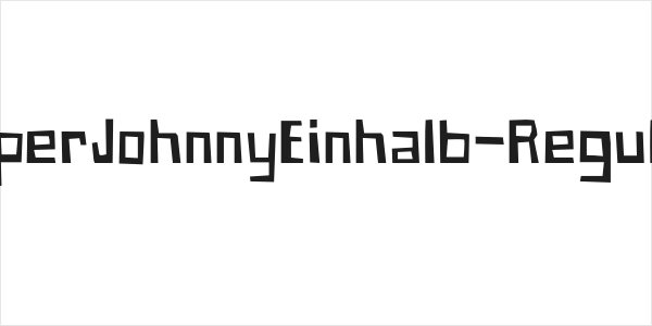 PaperJohnnyEinhalb-Regular Logo