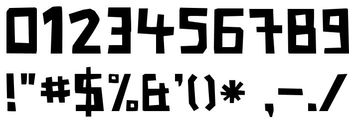 PaperJohnnyEins-Regular Font OTHER CHARS