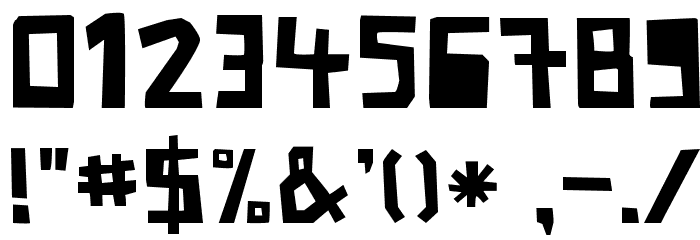 PaperJohnnyZwei-Regular Font OTHER CHARS