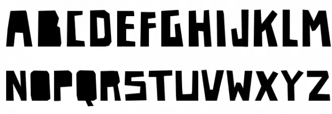 PaperJohnnyZwei-Regular Schriftart Groß