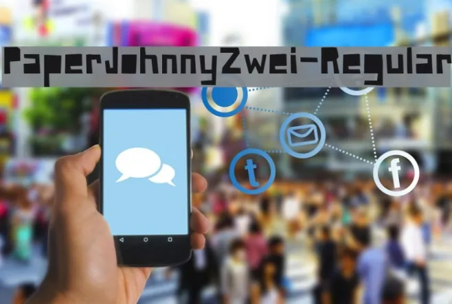 PaperJohnnyZwei-Regular Example 1