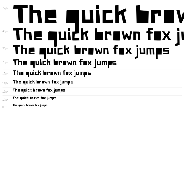 PaperJohnnyZwei-Regular Waterfall