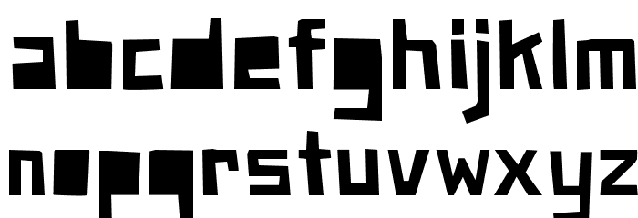 PaperJohnnyZwei-Regular Font LOWERCASE