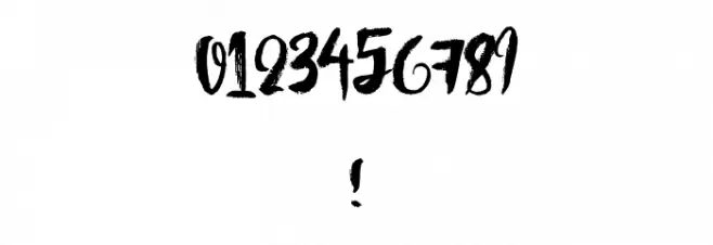 PaperScraps Font OTHER CHARS