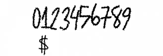 PaperShreads Font OTHER CHARS