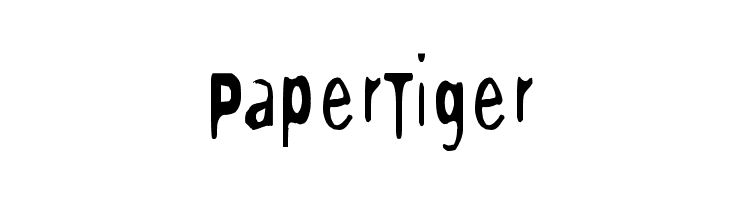 PaperTiger  Fuentes Gratis Descargar