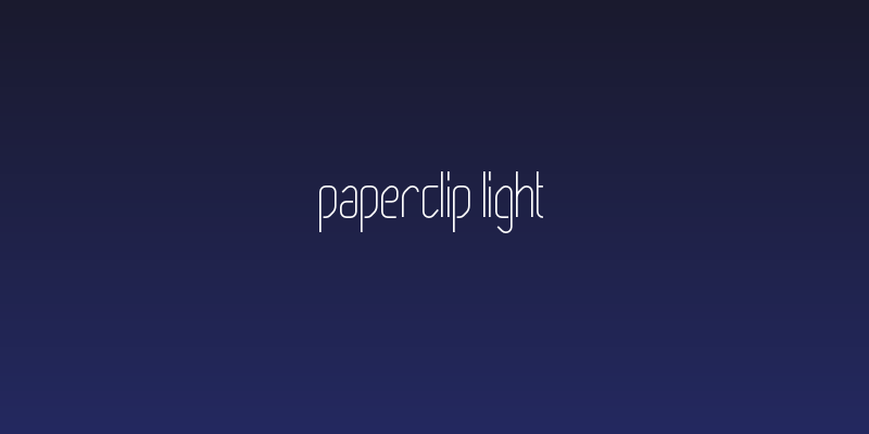 Paperclip Light Social Header