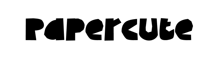 Papercute تنزيل الخطوط