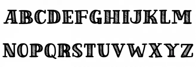 Paperkind Font Litere mari
