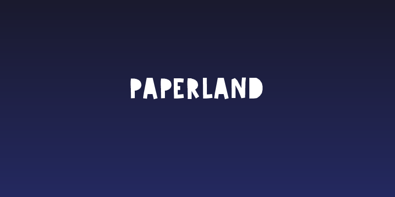 Paperland Social Header