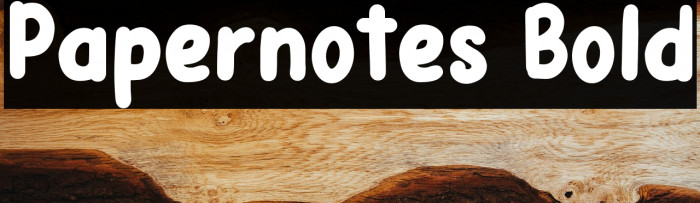 Papernotes Bold Example 2