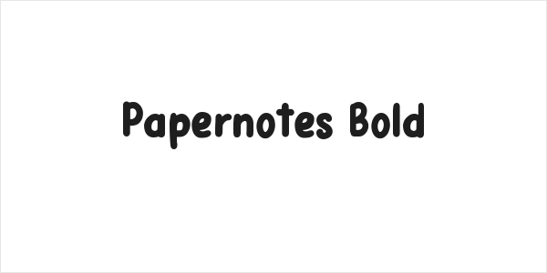 Papernotes Bold Logo