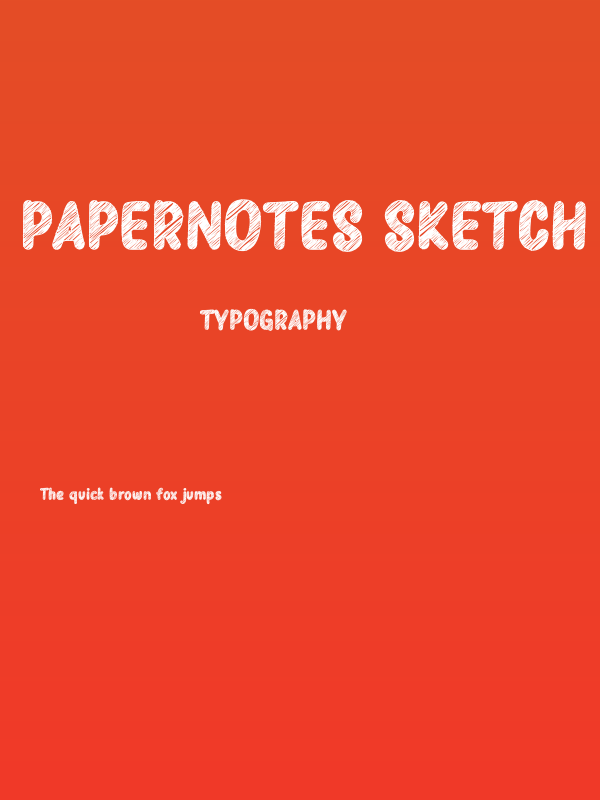 Papernotes Sketch Poster