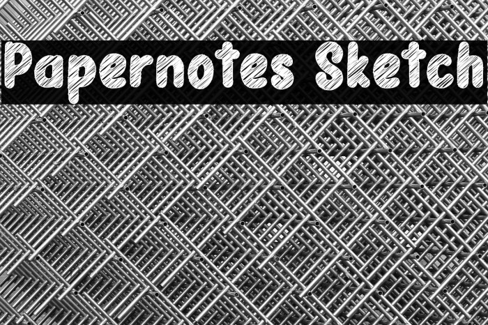 Papernotes Sketch Example 1