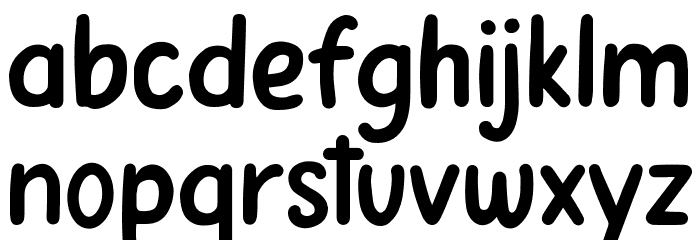 Papernotes Font LOWERCASE