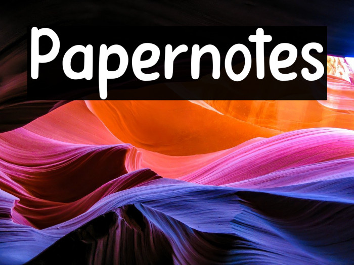 Papernotes Example 2