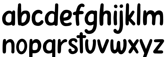 Papernotes Font LOWERCASE