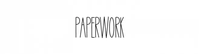 Paperwork  Скачать бесплатные шрифты
