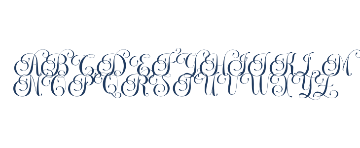 Papillion Swashed PERSONAL Regular Uppercase