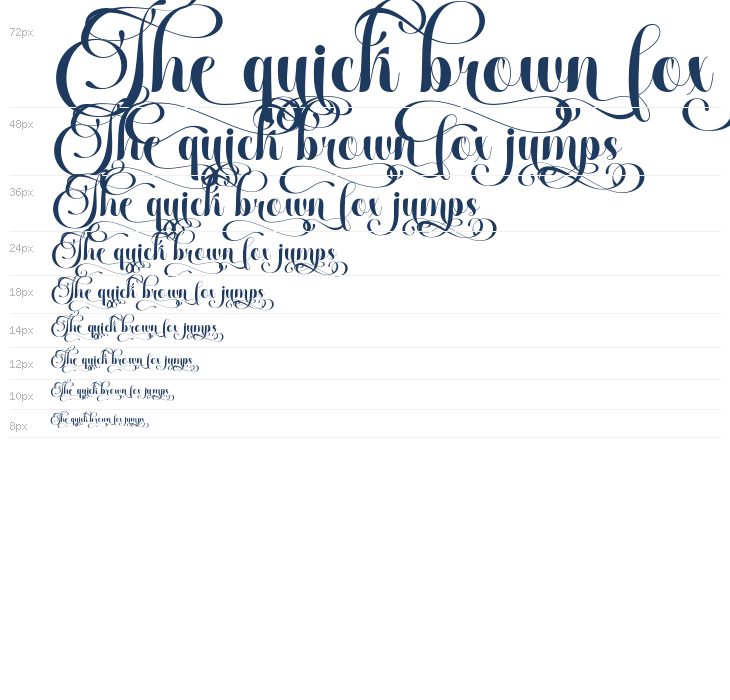 Papillion Swashed PERSONAL Regular Waterfall