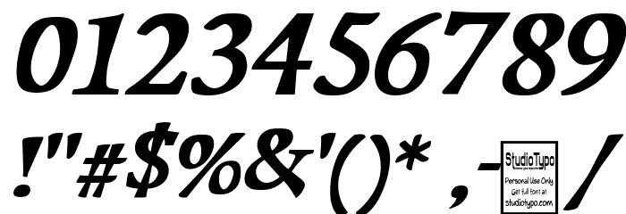 Papillons Italic Font OTHER CHARS
