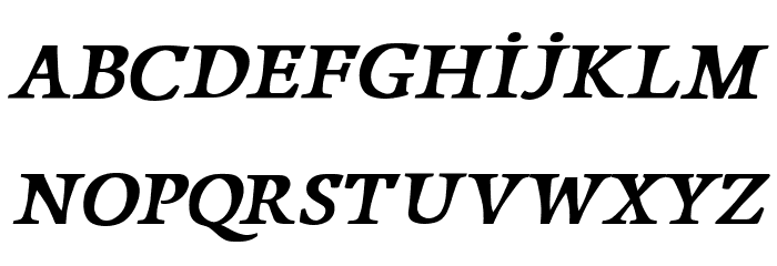 Papillons Italic Font LOWERCASE