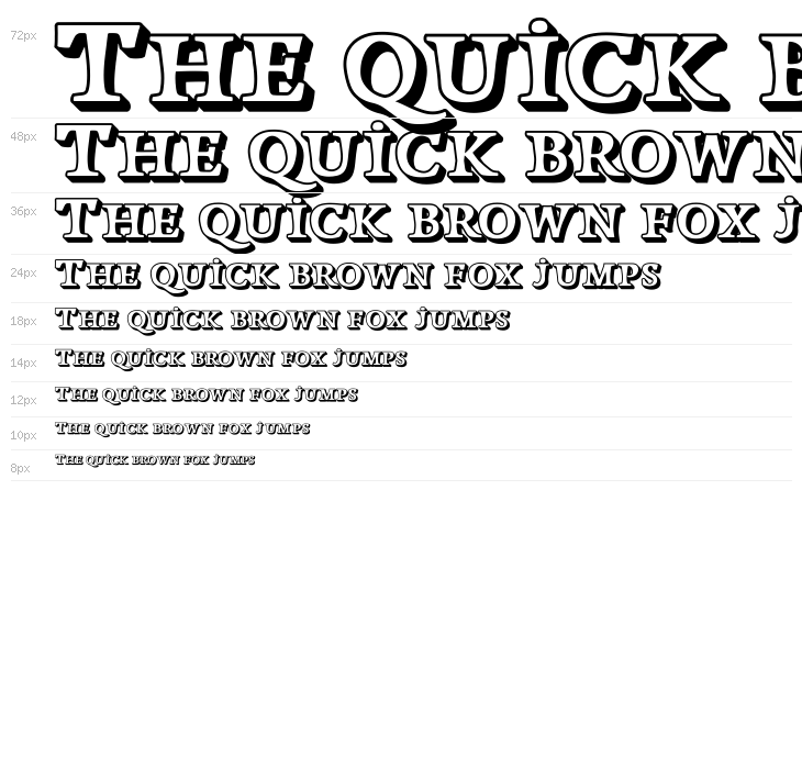 Papillons Outline Waterfall