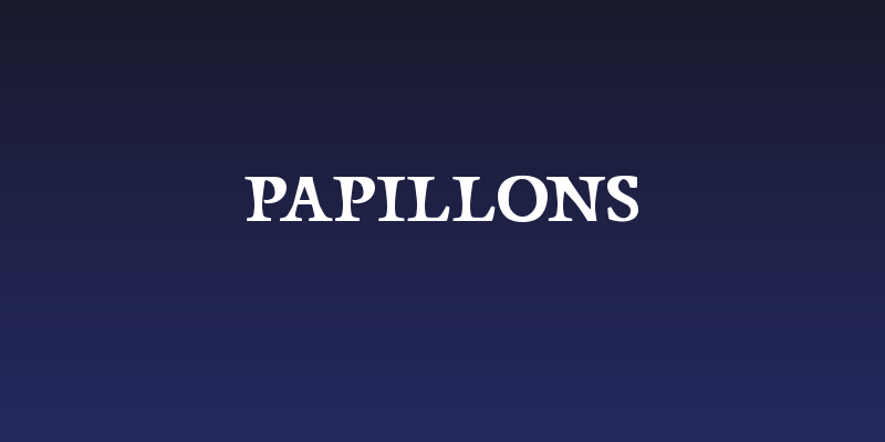 Papillons Social Header