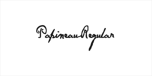 Papineau Regular Logo