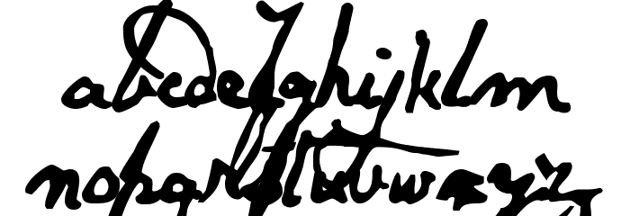 Papineau Regular Font LOWERCASE