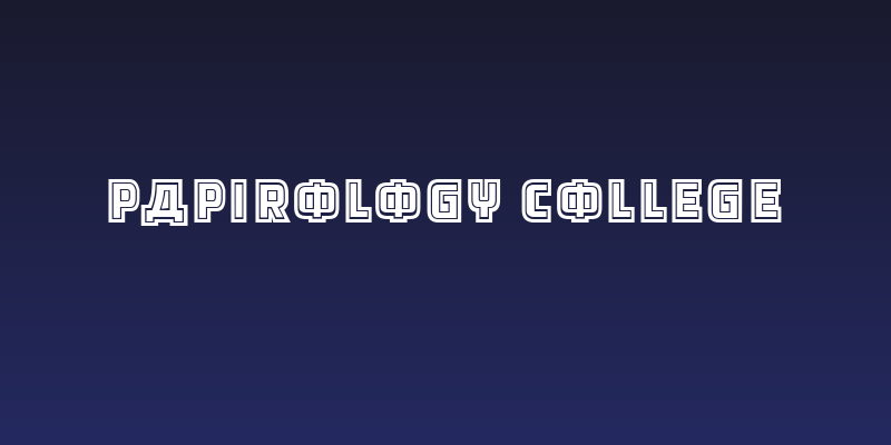 Papirology College Social Header