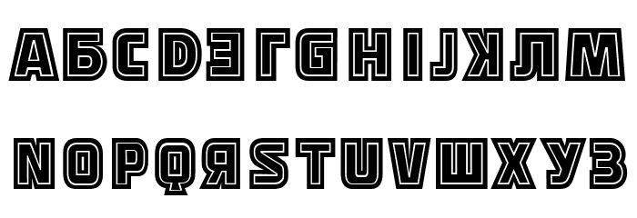 Papirology College Font LOWERCASE