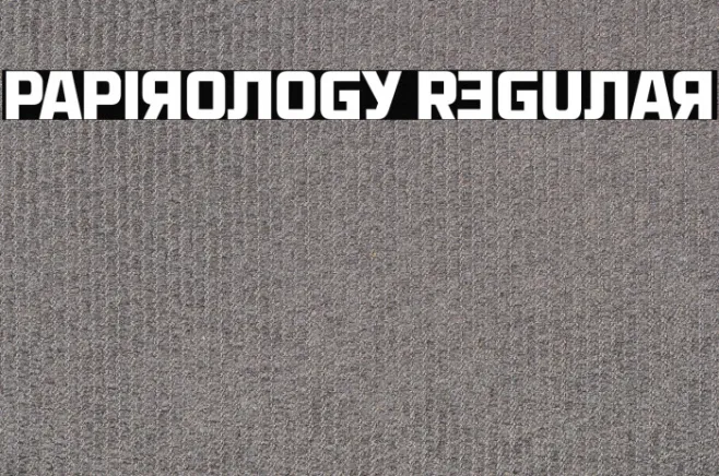 Papirology Regular Example 2