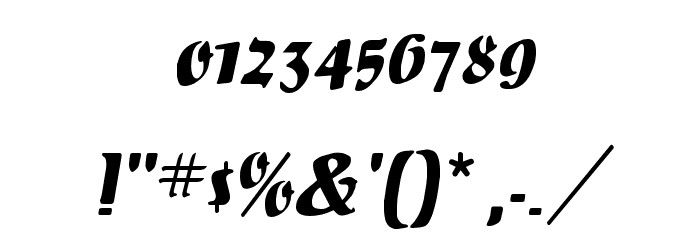 Paprika Regular Font OTHER CHARS