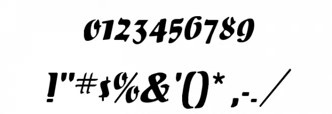 Paprika Regular Font OTHER CHARS