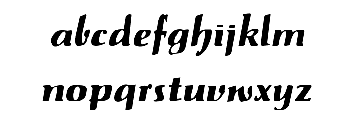 Paprika Regular Font LOWERCASE