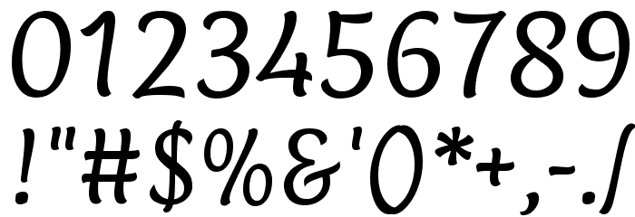 Paprika Font OTHER CHARS