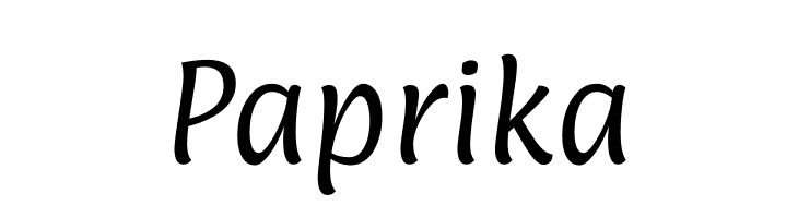 Paprika  Fuentes Gratis Descargar