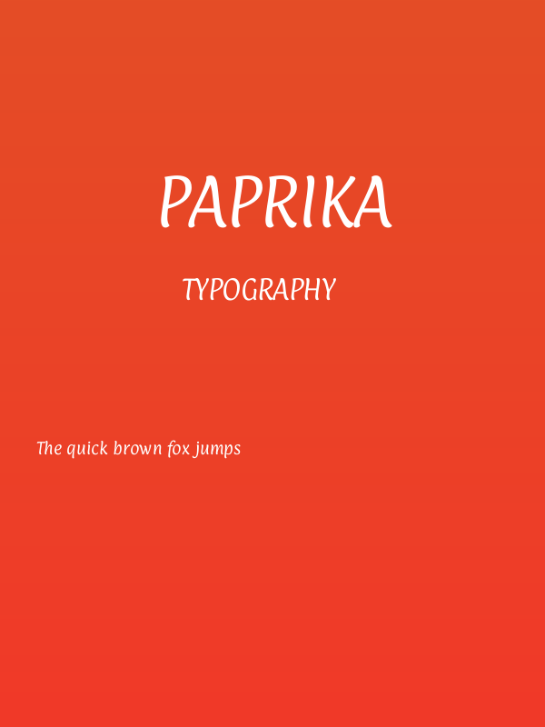 Paprika Poster