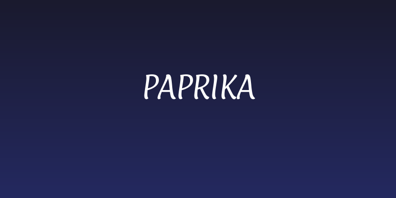 Paprika Social Header