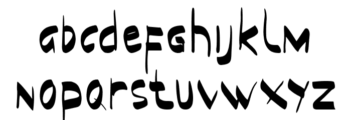 Papua Demo Font LOWERCASE