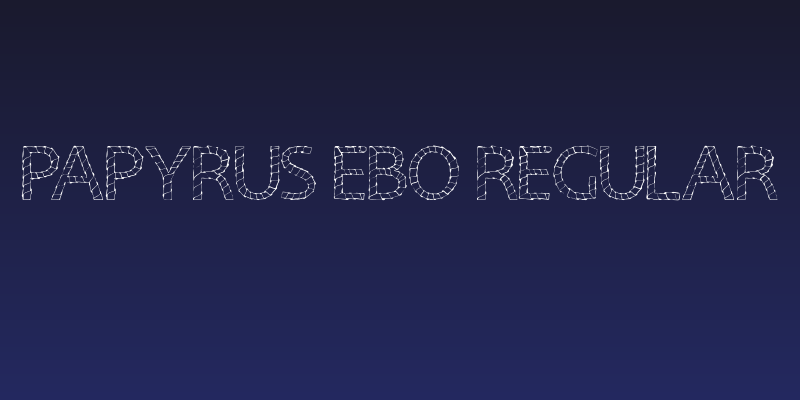 Papyrus EBO Regular Social Header