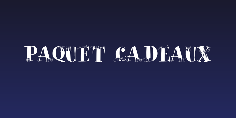 Paquet Cadeaux Social Header
