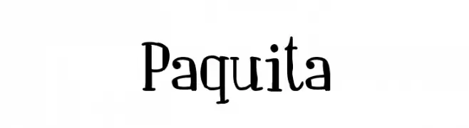 Paquita  Fuentes Gratis Descargar
