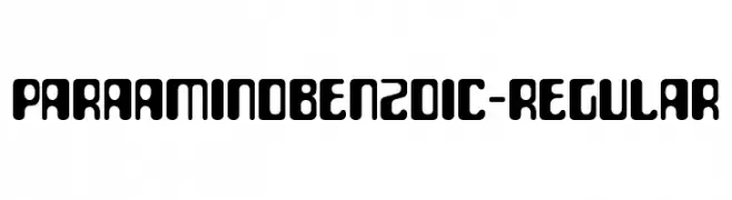 ParaAminobenzoic-Regular  Frei Schriftart Herunterladen